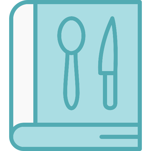 libro de recetas Generic color lineal-color icono
