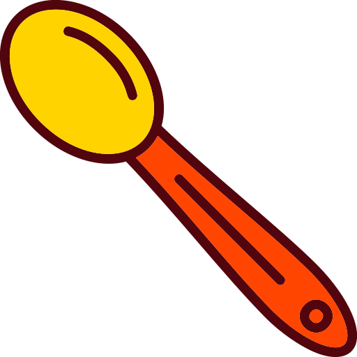 cuchara Generic color lineal-color icono