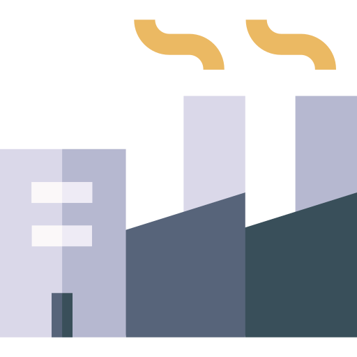 산업 Basic Straight Flat icon
