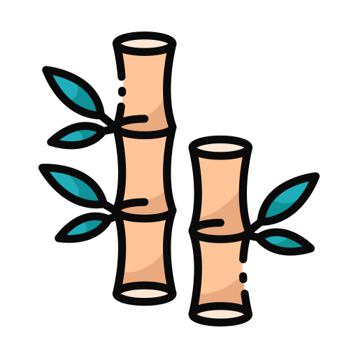 Бамбук Generic color lineal-color иконка