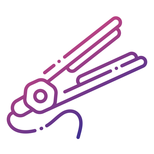 Hair iron Generic gradient outline icon