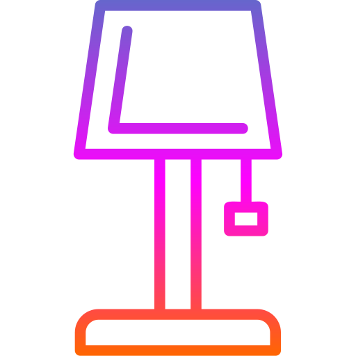 lampada Generic gradient outline icona