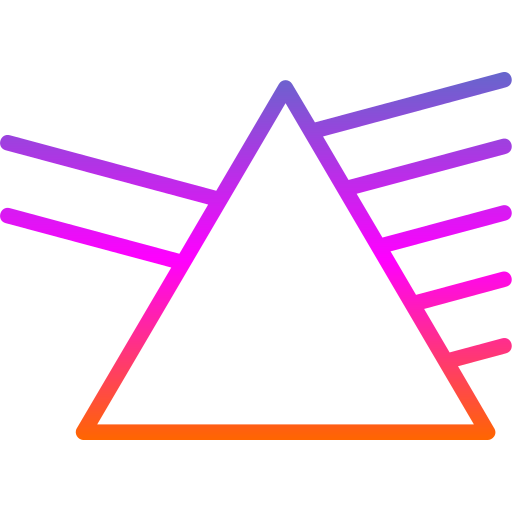 프리즘 Generic gradient outline icon