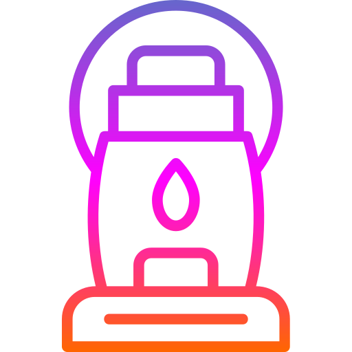 Масляная лампа Generic gradient outline иконка