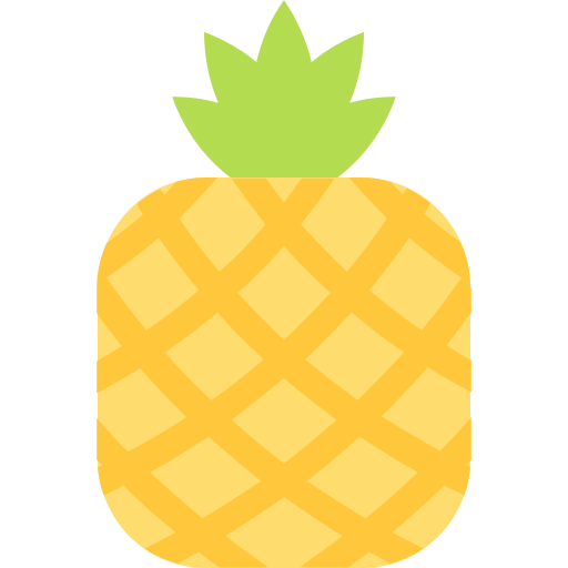 ananas Generic color fill Icône