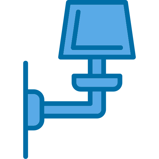 lampa ścienna Generic color lineal-color ikona