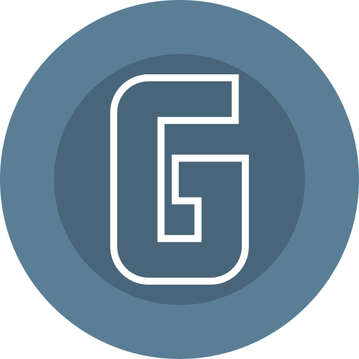 buchstabe g Generic color fill icon