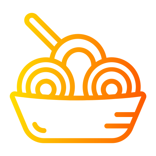 麺 Generic gradient outline icon