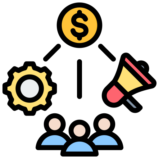 Cost and revenue Generic color lineal-color icon