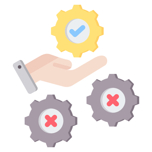 Decision making Generic color fill icon