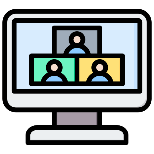 Online conference Generic color lineal-color icon