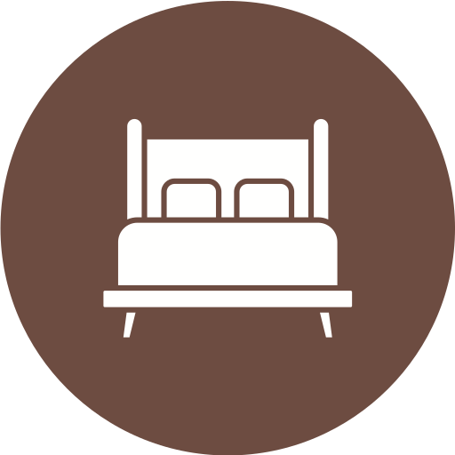 cama matrimonial Generic color fill icono