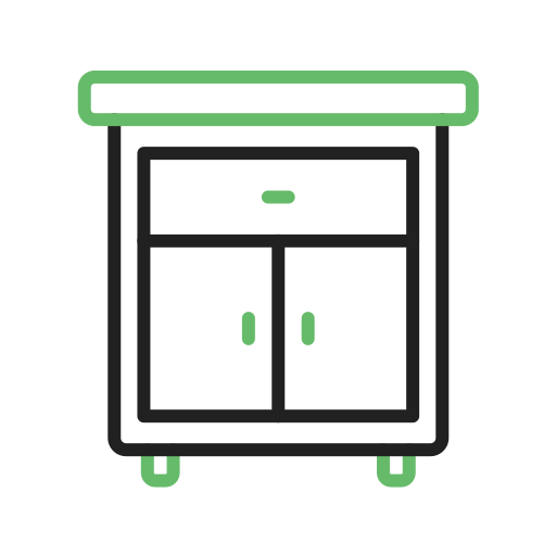 Cabinet drawer Generic color outline icon