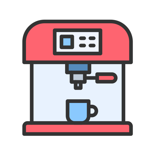 maszyna do kawy Generic color lineal-color ikona