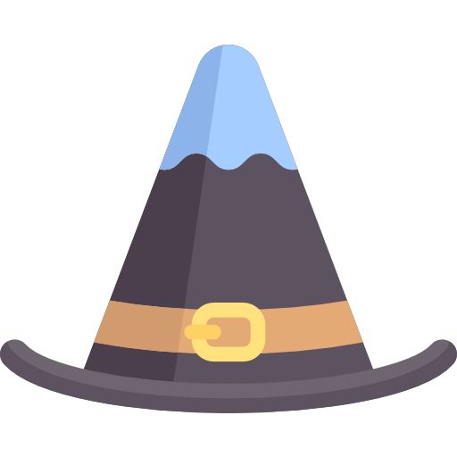 sombrero de bruja Special Flat icono