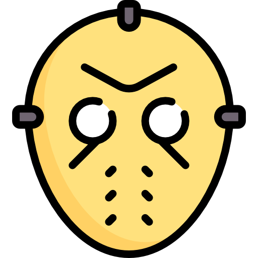 máscara asesina Special Lineal color icono
