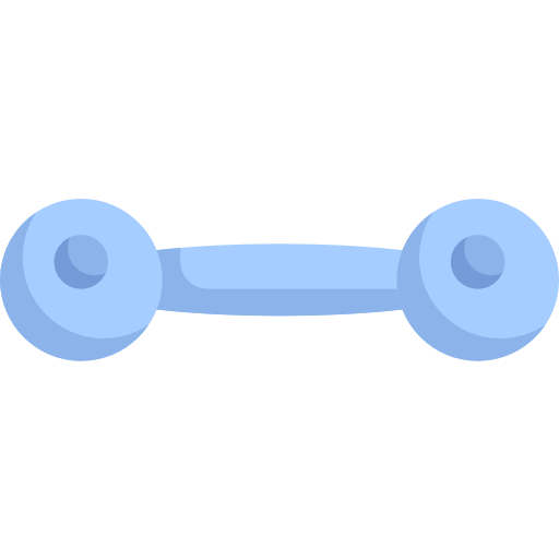 Dumbbell Special Flat icon