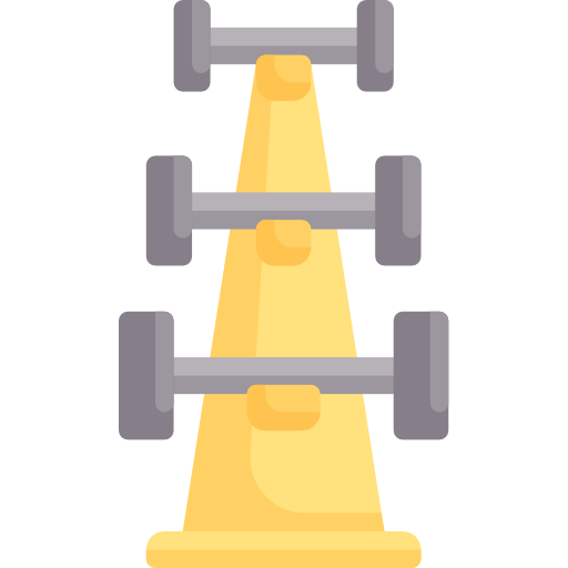 Dumbbell Special Flat icon