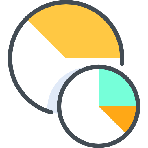円グラフ Special Bicolor icon