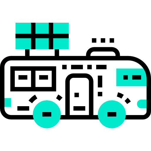 caravan Detailed Straight One Color icoon