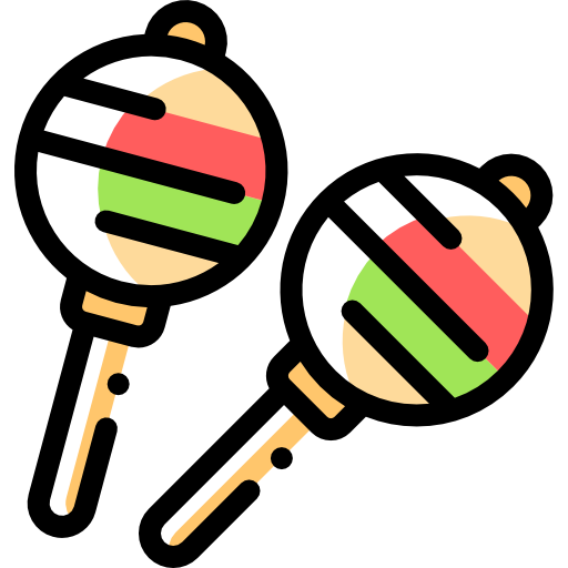 marakasy Detailed Rounded Color Omission ikona