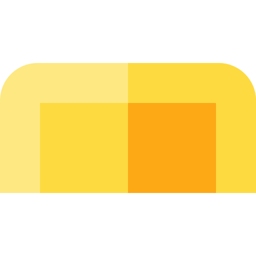 sofa Basic Straight Flat icon