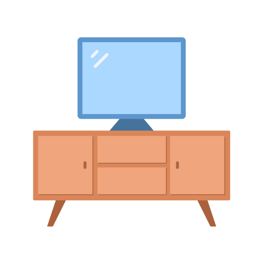 meuble tv Generic color fill Icône