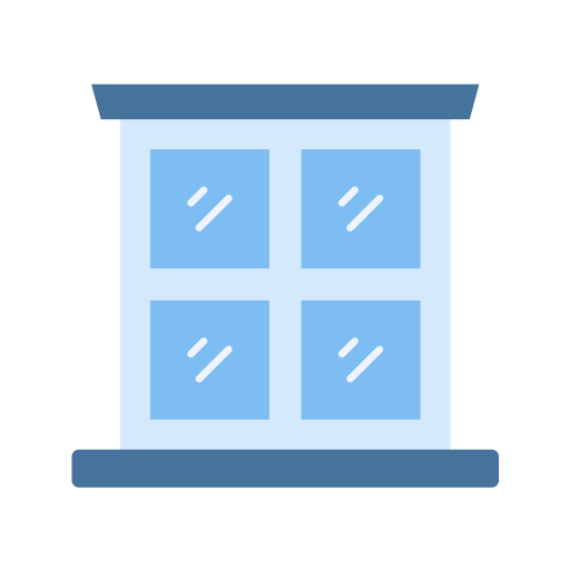 Window Generic color fill icon