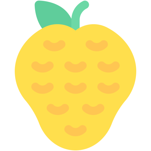 jabłko custard Generic color fill ikona