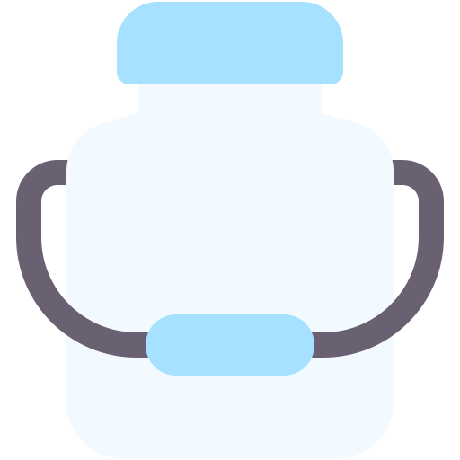 melk tank Generic color fill icoon