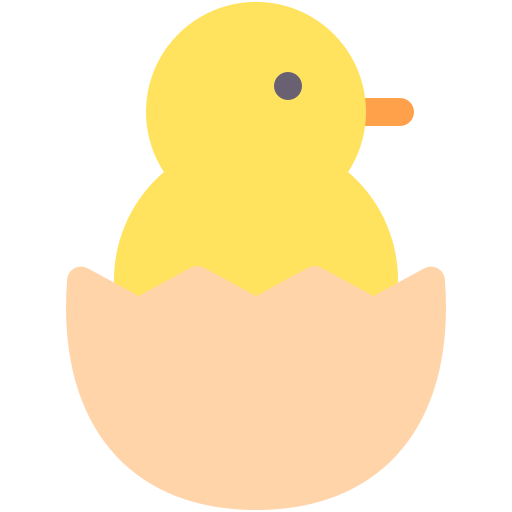 Chick Generic color fill icon