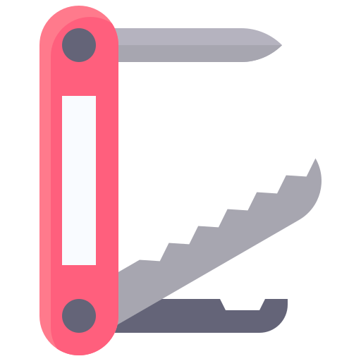 coltellino svizzero Generic color fill icona