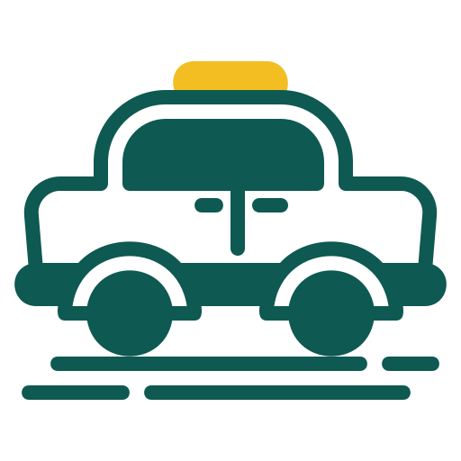taxi Generic color fill icono