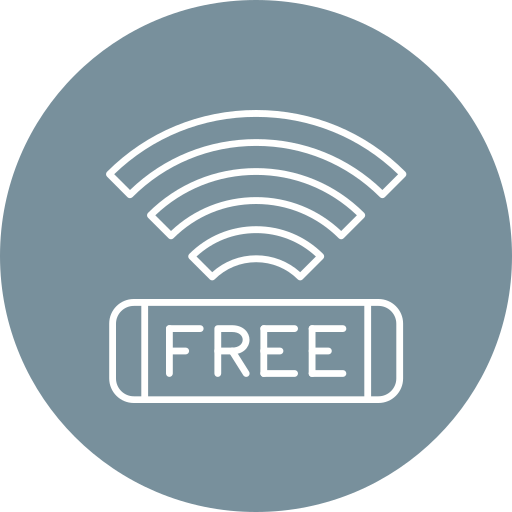 wifi gratuit Generic color fill Icône