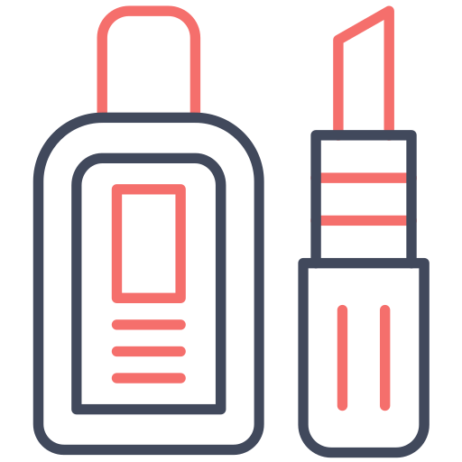 Cosmetics Generic color outline icon
