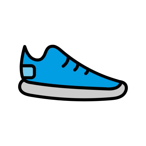 zapatillas Generic color lineal-color icono