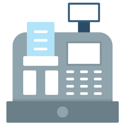 Cash register Generic color fill icon