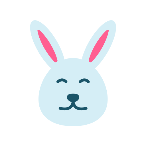 토끼 Generic color fill icon