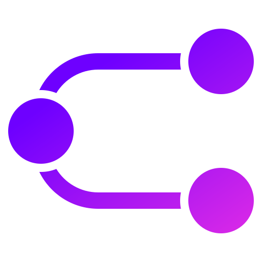 knooppunt Generic gradient fill icoon