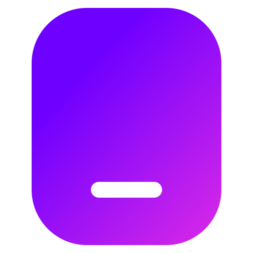 タブレット Generic gradient fill icon