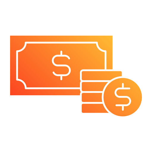 資金 Generic gradient fill icon