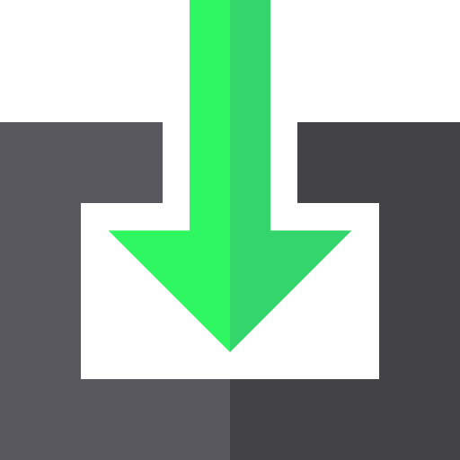 importar Basic Straight Flat icono