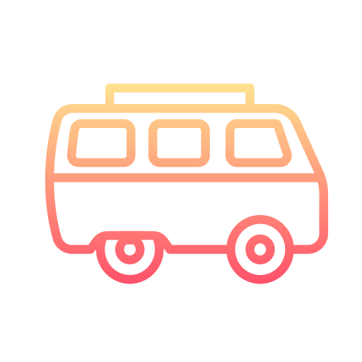 camioneta Generic gradient outline icono