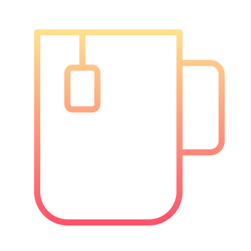 Чашка чая Generic gradient outline иконка