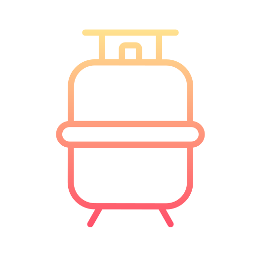 Cylinder Generic gradient outline icon