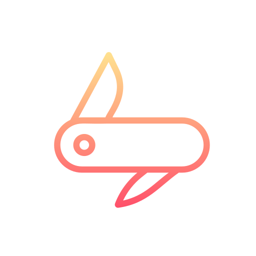 ポケットナイフ Generic gradient outline icon