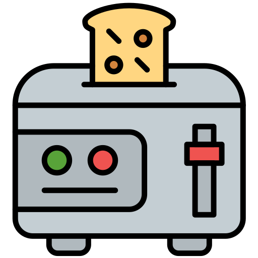 Toaster Generic color lineal-color icon