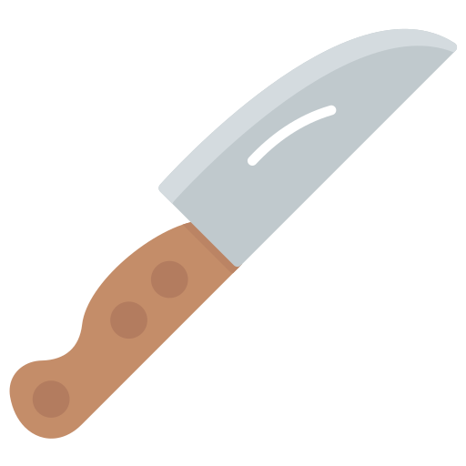 cuchillo Generic color fill icono