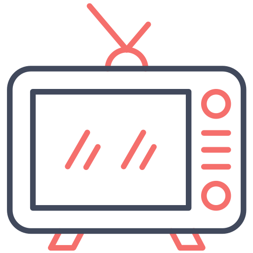 テレビ Generic color outline icon