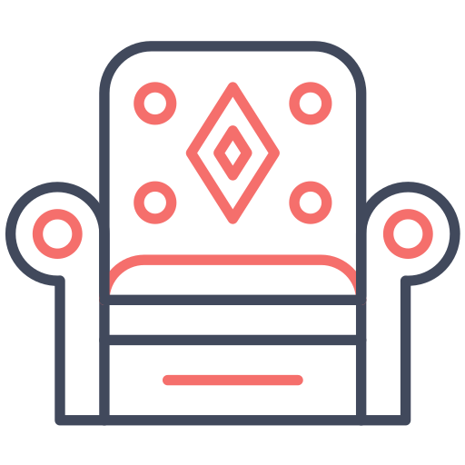 sofá Generic color outline icono